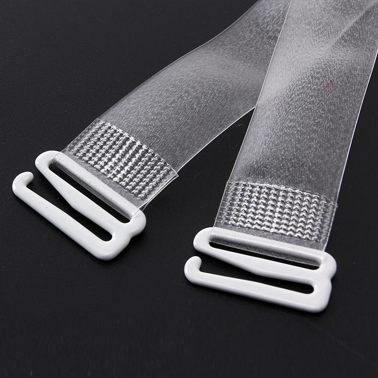 中厚高弹透明肩带 文胸肩带 硅胶内衣肩带 防滑隐形带 透明