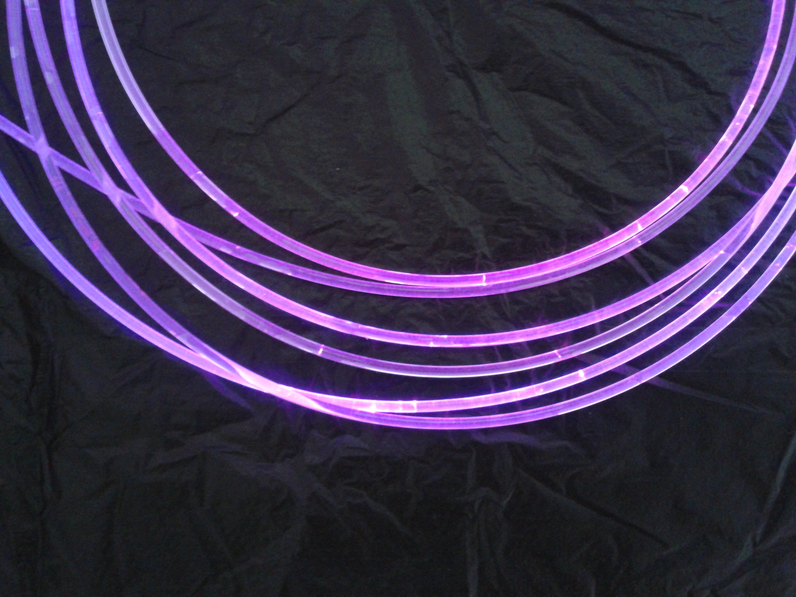 厂家直销侧光光纤 通体发光软光纤