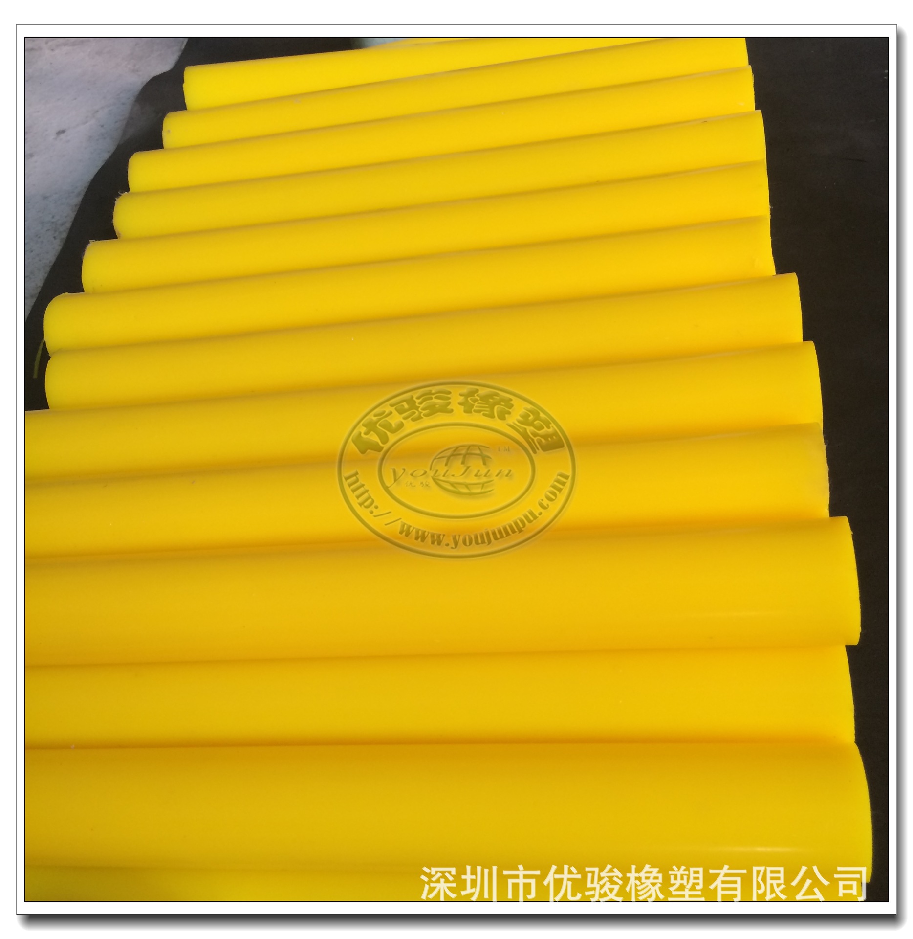 聚氨酯空心管 也叫pu管 优力胶管 厂家直销 可非标定制发货快速