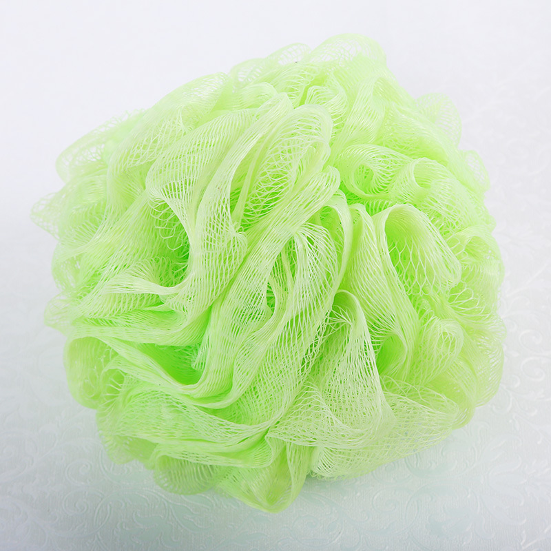 韩国可爱彩色沐浴球 浴擦 浴花 洗澡必备 洗浴用品批发