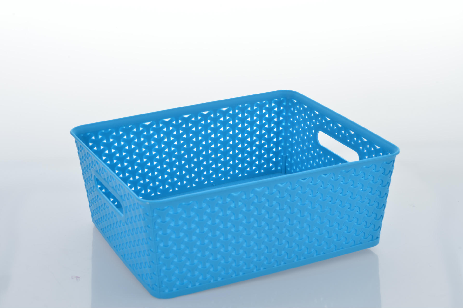 低价出售时尚欧美储物筐桌面镂空收纳筐创意多功能收纳篮 3569