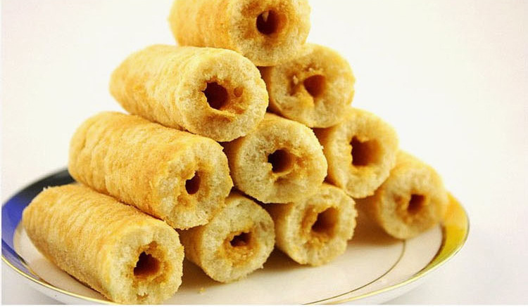 160g非油炸四味可选儿童休闲零食小特产       主要成份:玉米, 蓌蒻粉