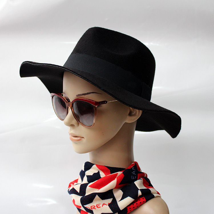 类别 现货 货号 切边丝带礼帽 品牌 杰欧服饰,其他 产品类别 大沿帽