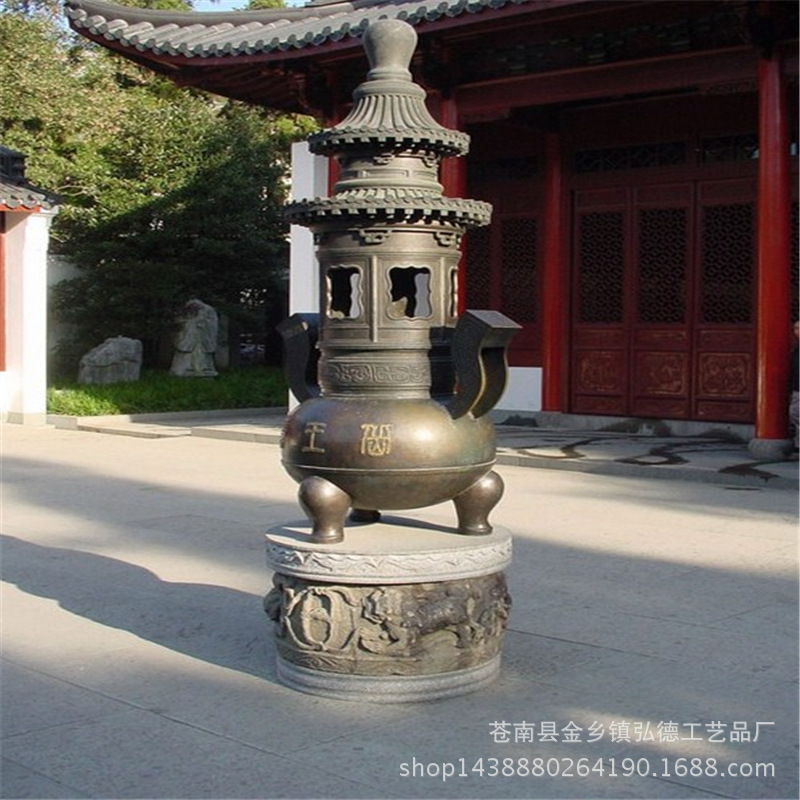 铁梵经炉,铜梵,祠堂梵纸,寺庙纸炉,宫殿香炉铸铜铁香炉