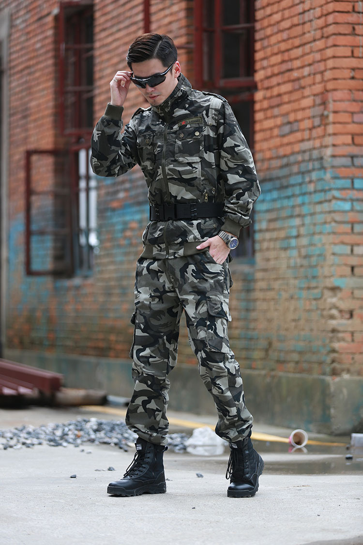 特种兵迷彩服套装中国军装户外秋冬野战服作训服军迷服军装外套男