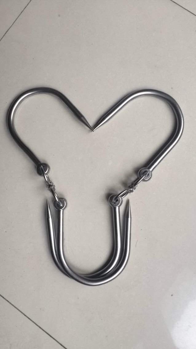 只赚加工费 厂家直销 不锈钢肉钩子 定制各种304 316非标吊钩