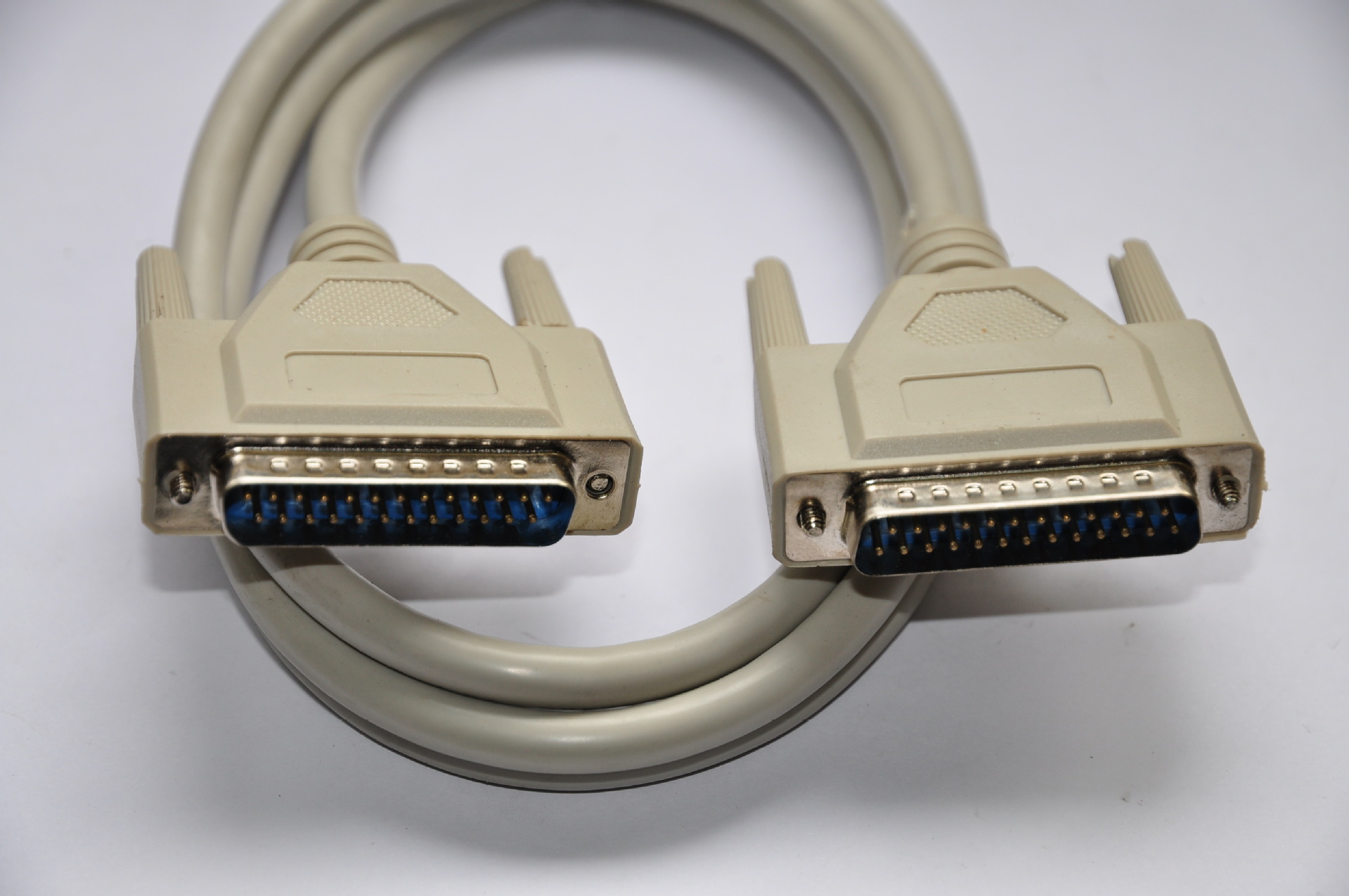 打印机线,db25连接线,并口线,plc线