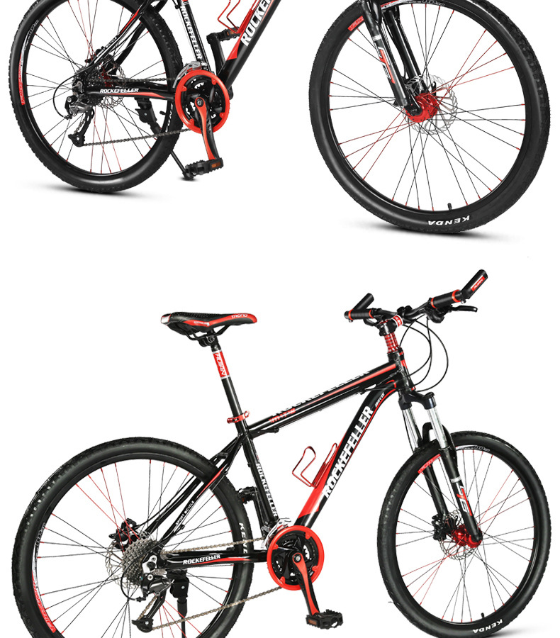 洛克菲勒山地车野马山地自行车禧玛诺21速