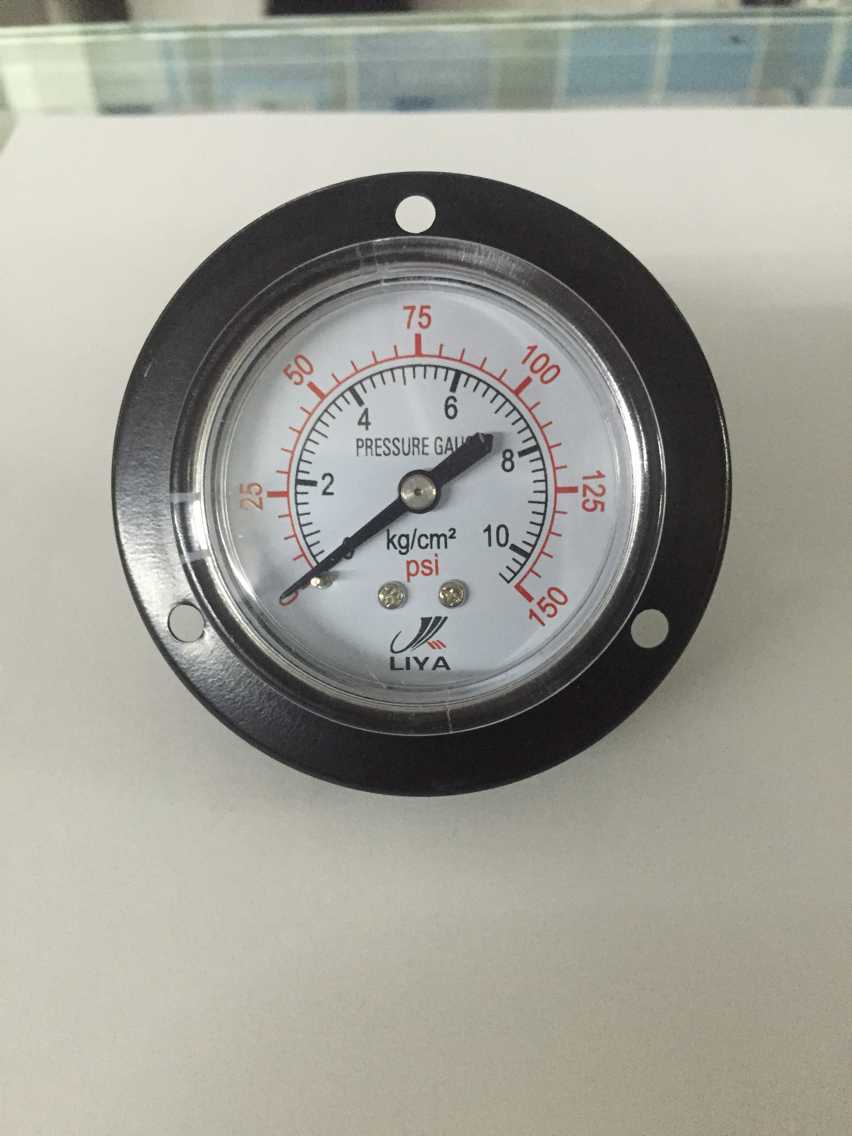 y50zt 150kg 压力表直径50mm 带边 轴向 2分牙(pressure )