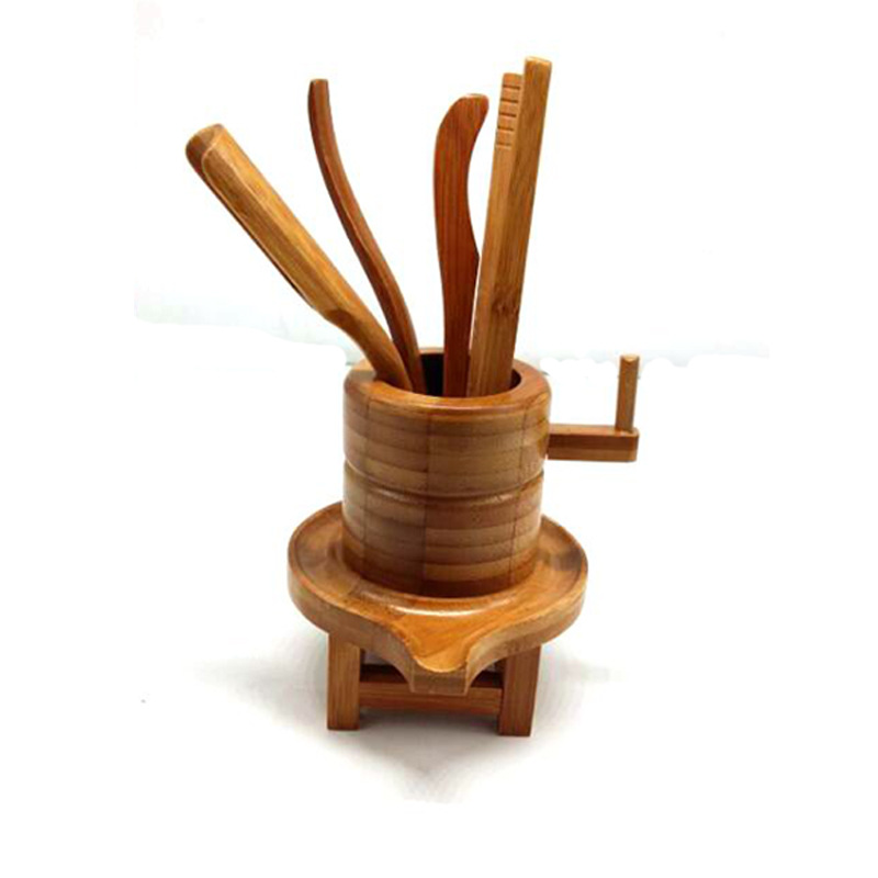 竹茶道六君子套装 韩式茶道六君子 竹工艺品厂家**一件代发