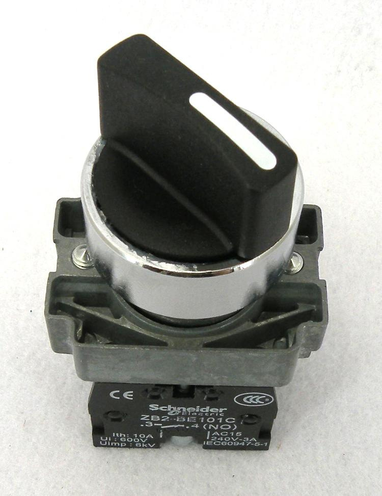 施耐德选择开关三位锁定旋转按钮开关 xb2-bd33c 二.