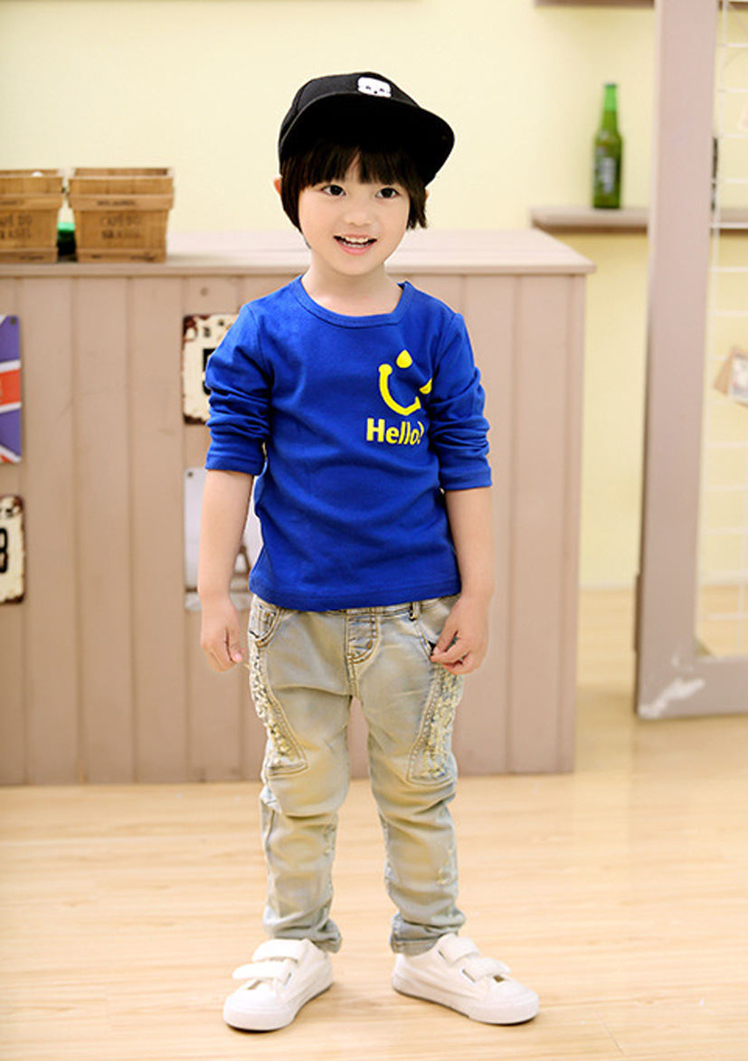 打底衫地摊货源冬款5元童装 外贸原单韩版儿童长袖童t恤厂家库存