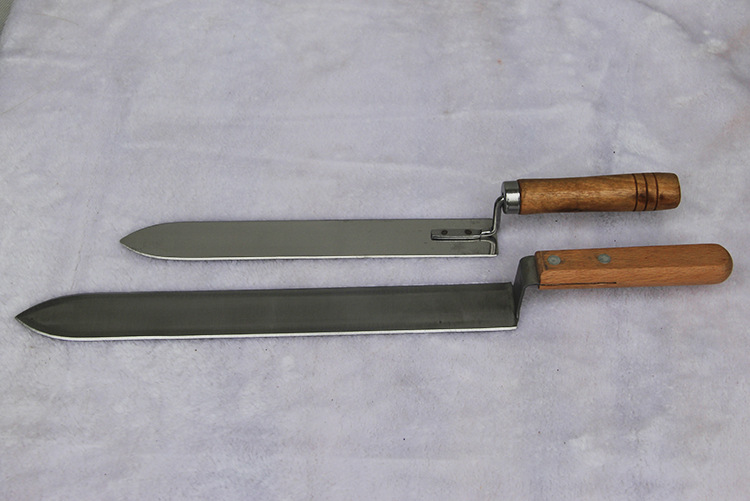 优质超锋利不锈钢z型超薄割蜜刀 z型割蜜刀 耐用蜂具