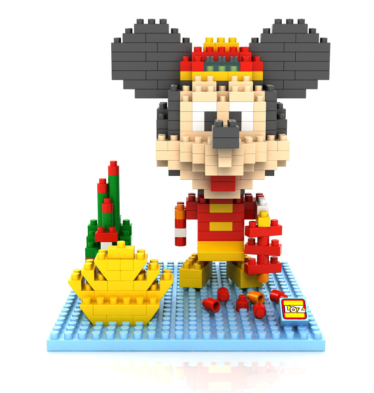 俐智loz钻石小颗粒积木 9439 新春