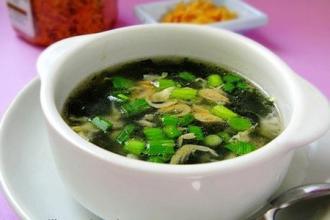 紫菜葱花汤