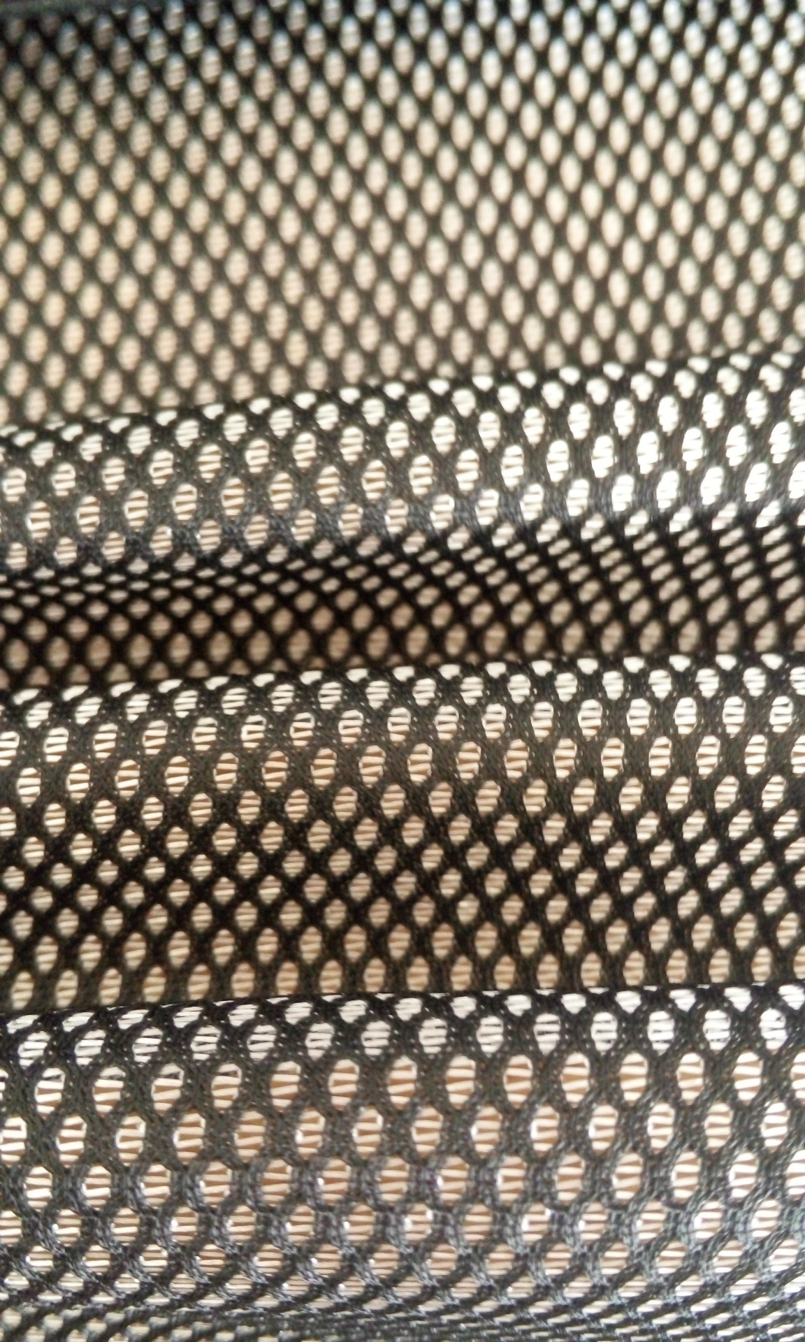 经编针织双色网布 运动鞋面料 黑白双色鸟眼布