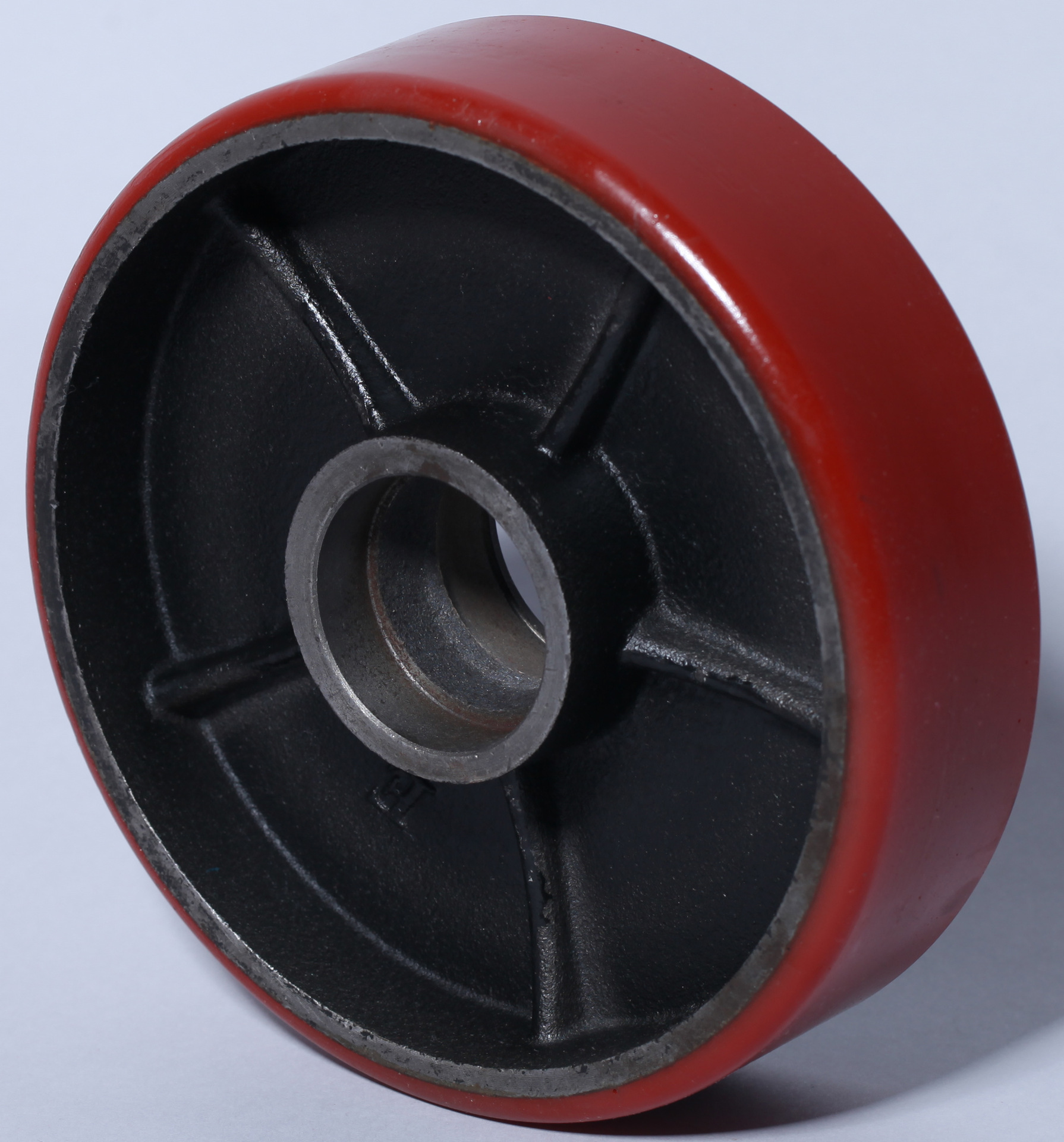 聚胺脂pu叉车轮 手动搬运车配件 林德 诺力叉车专用轮