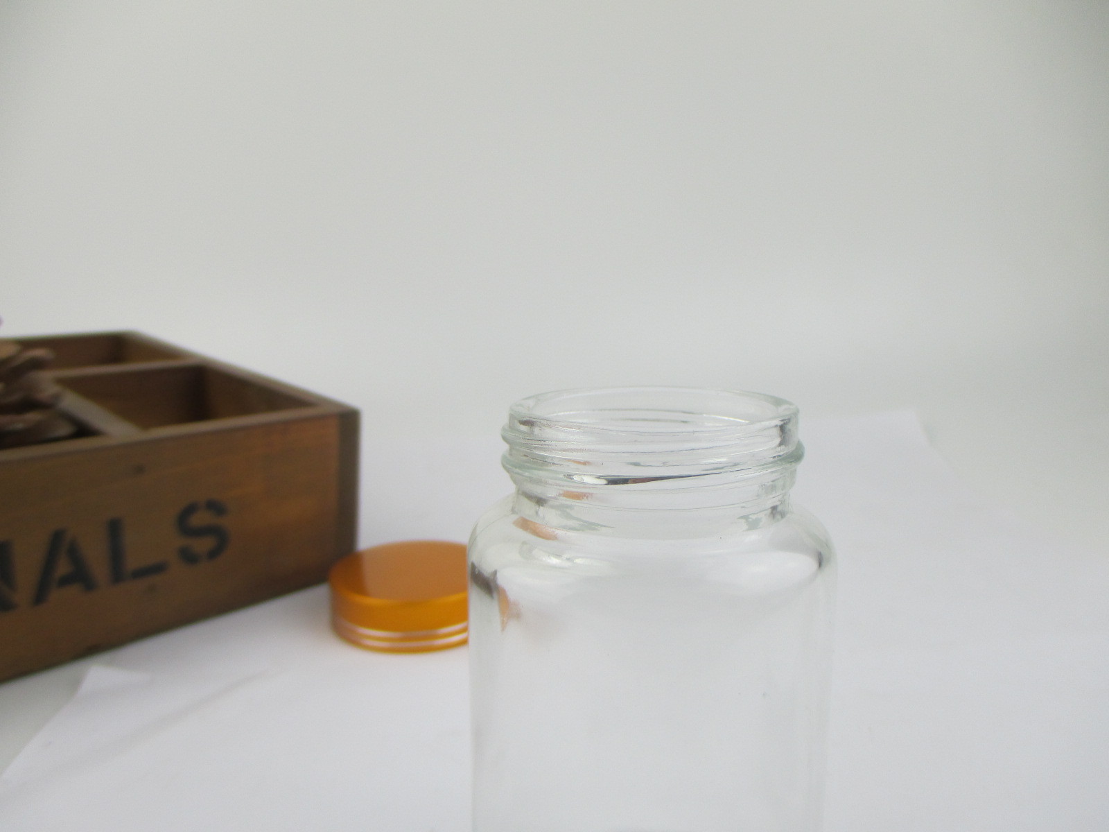 【生产销售】230ml片剂小药瓶氧化铝盖玻璃药瓶虫草瓶生产厂家