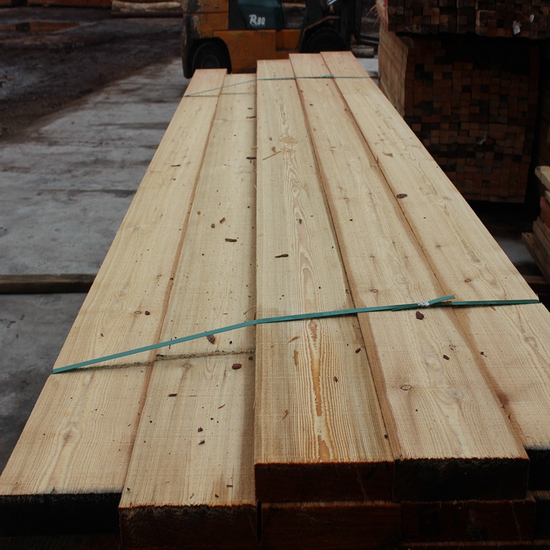 出售俄罗斯落叶松 落叶松工程50*200木跳板 落叶松工程木方5*7