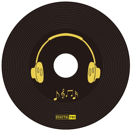 批发a级黑胶cd光盘 车载音乐无损cd盘 黑胶音乐刻录盘 定制光盘