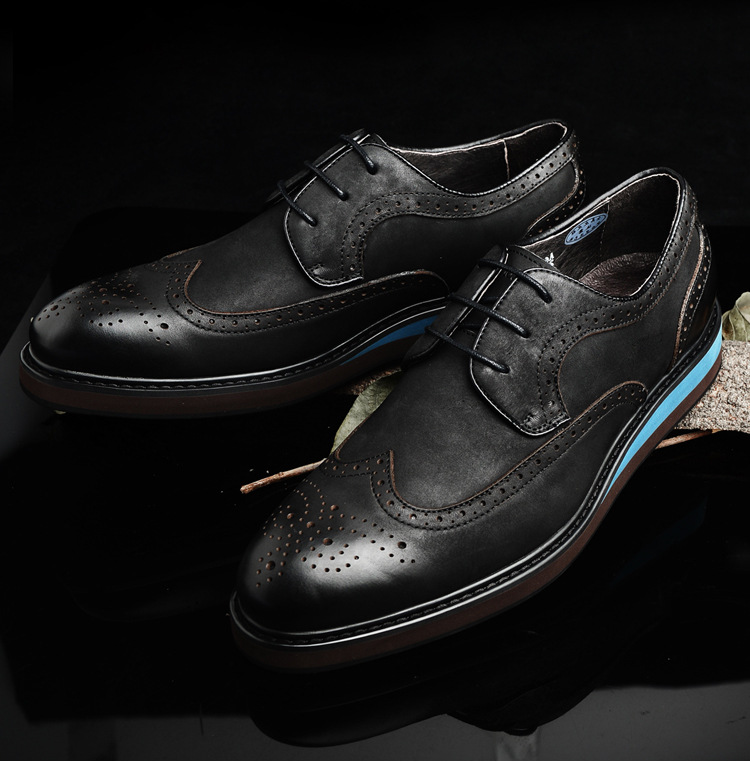 00jim parsons jp.3d固特异手工 复古布洛克 牛津鞋 定制￥1,899.00ji