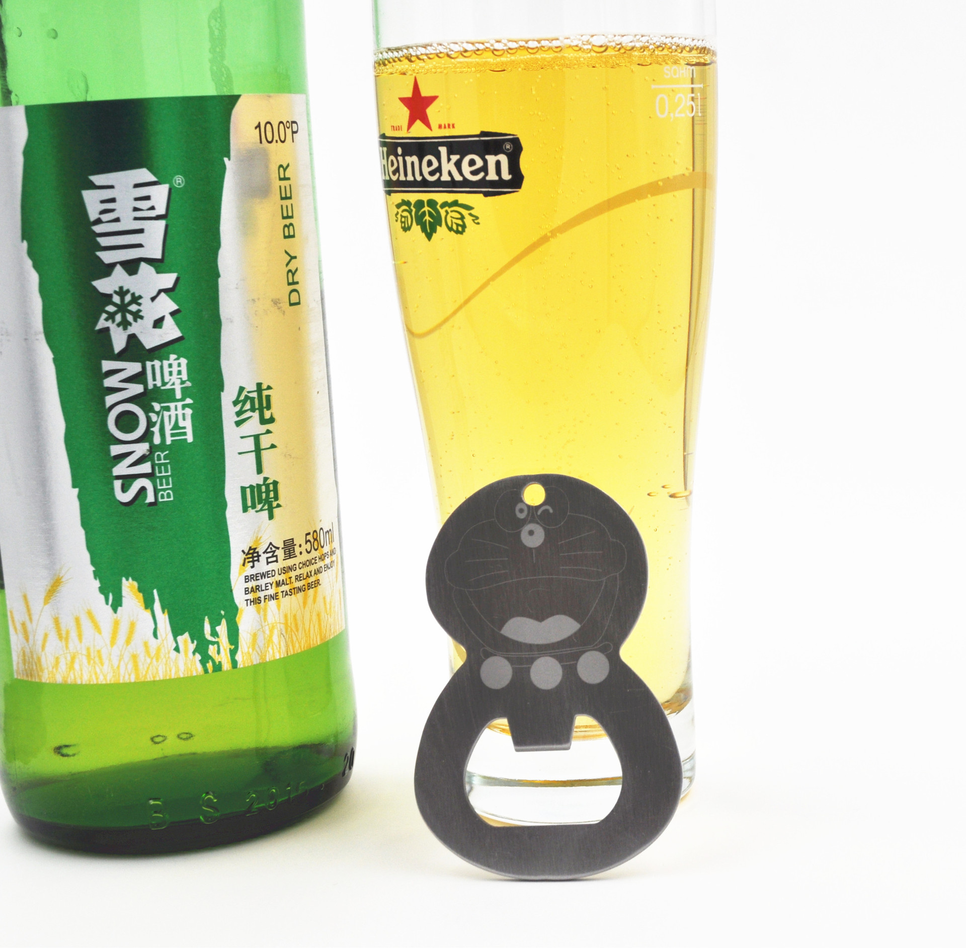 厂家直供 创意不锈钢啤酒开瓶器 启瓶器 创意挂件开瓶器 送礼佳品