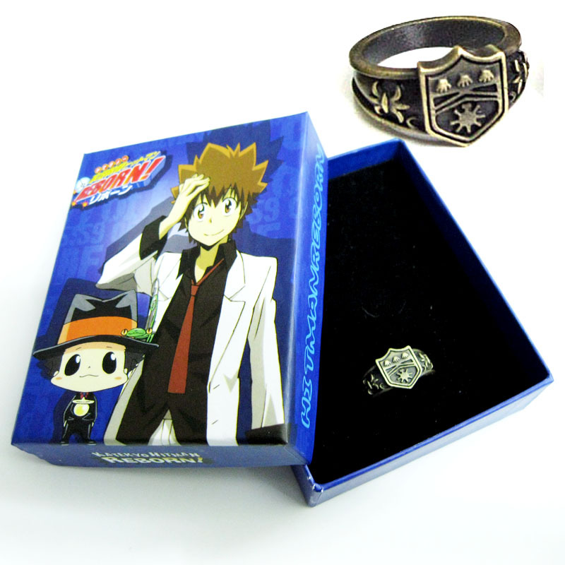 8款1代reborn家庭教师彭格列指环 原版 家庭教师戒指 贝壳戒指