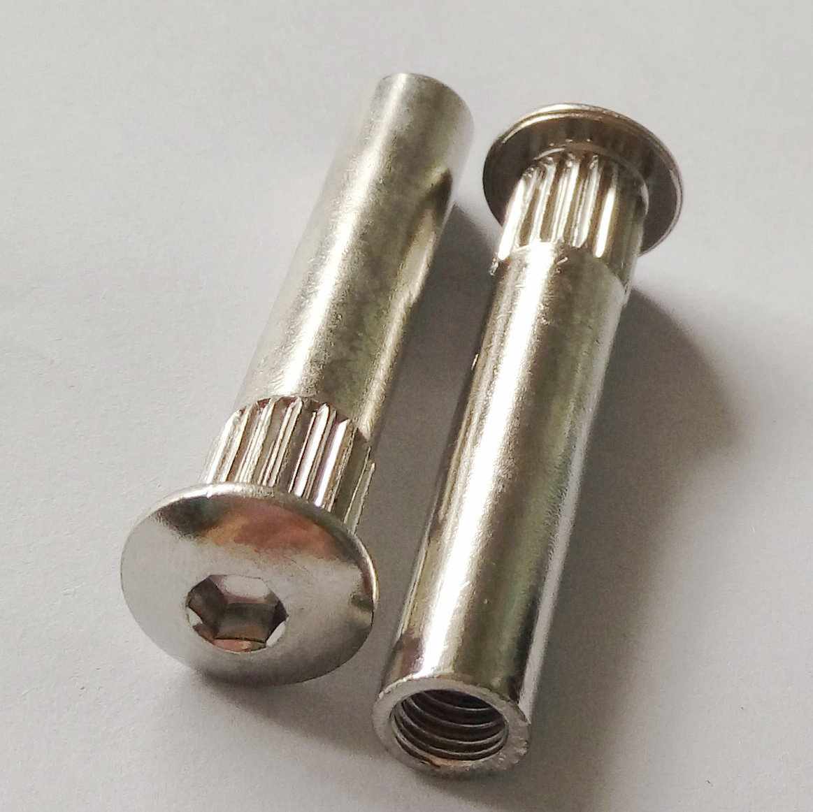 不锈钢伞头内六角直纹螺丝 厂家直销