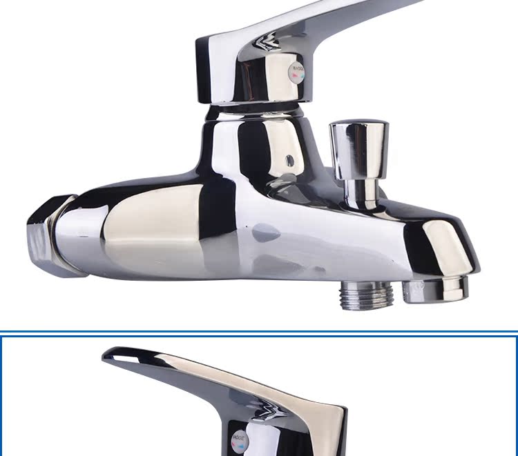 厂家批发九头鸟龙头 浴缸水龙头 全铜双联