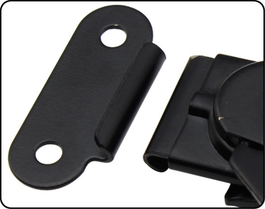 【天甲】旋转搭扣a81-2s 黑色电泳漆 蝶形 工具箱,小箱箱扣 热卖