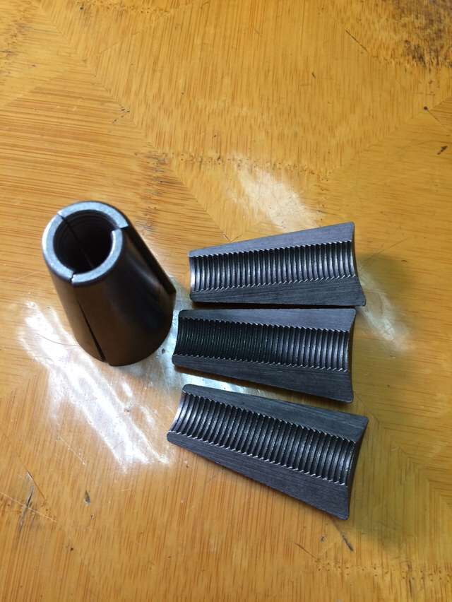 钢绞线工具锚夹片-千斤顶专用工具夹片-前卡式千斤顶工具夹片