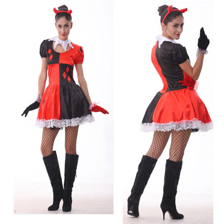 小恶魔装 情趣游戏制服诱惑装 万圣节cosplay化妆舞会扮演服装