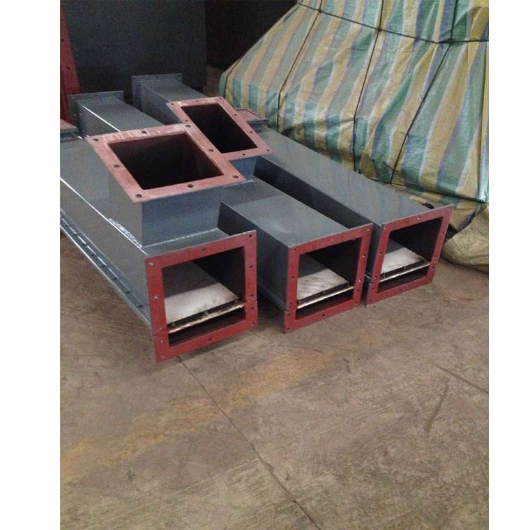 带观察孔风动溜槽粉料靠空气输送设备厂家低价销售