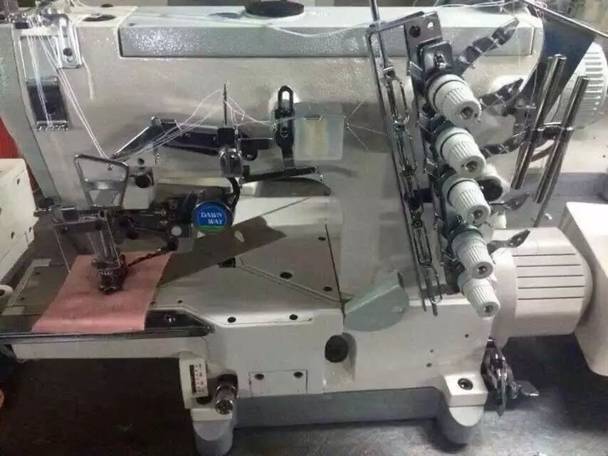 厂家直销直驱绷缝机 全自动电动自动剪线砍车小方头车左刀车