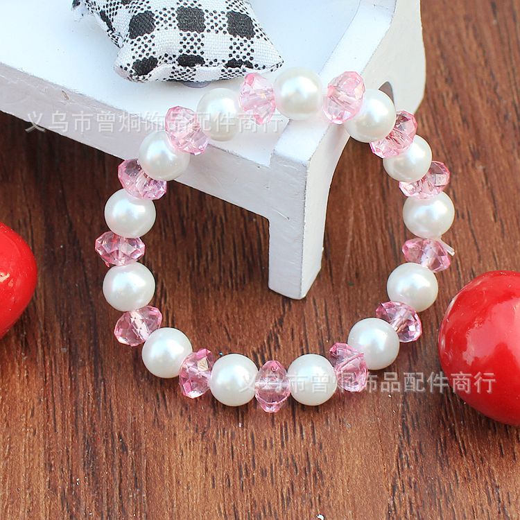 Wholesale of one-yuan small items such as bracelets, colorful wristbands and bangles at a one-yuan store pic 3