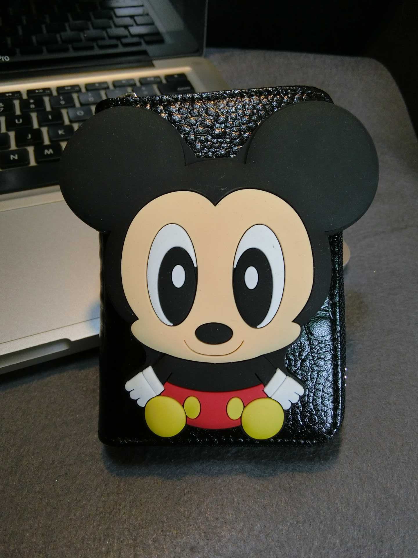 超纤皮卡通卡包 米奇龙猫美国队长多啦a梦多款图案卡片包