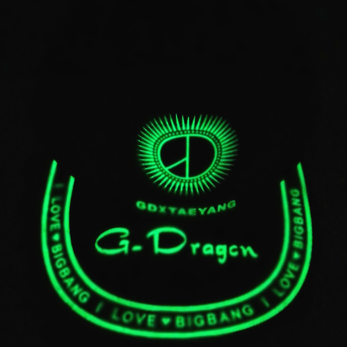 韩国权志龙夜光帽街舞帽bigbang标志嘻哈帽gd平沿exo棒球帽子