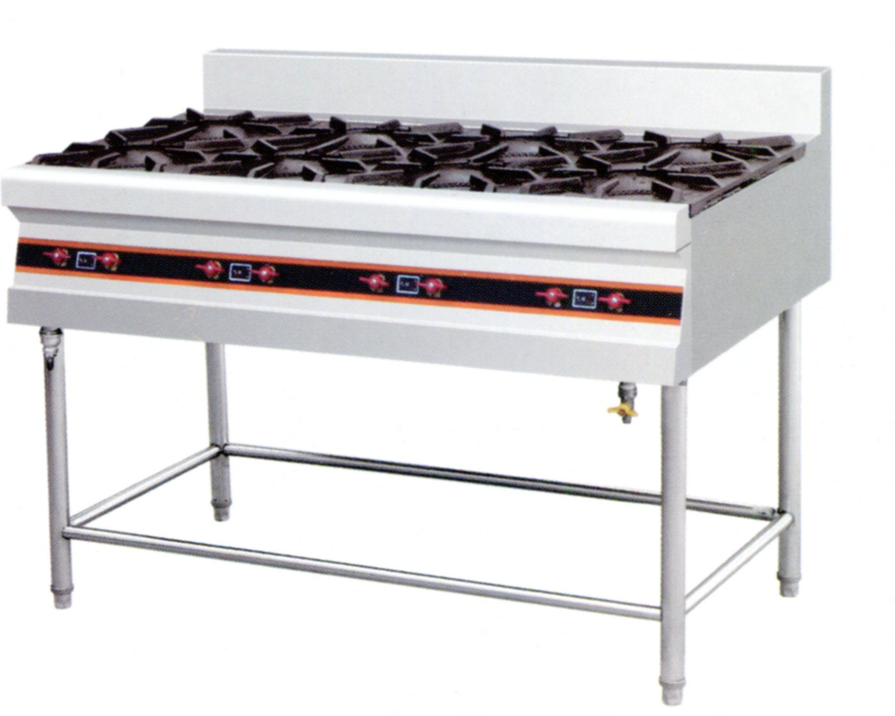 厂家不锈钢节能燃气八头煲仔炉煲汤炉厨房设备