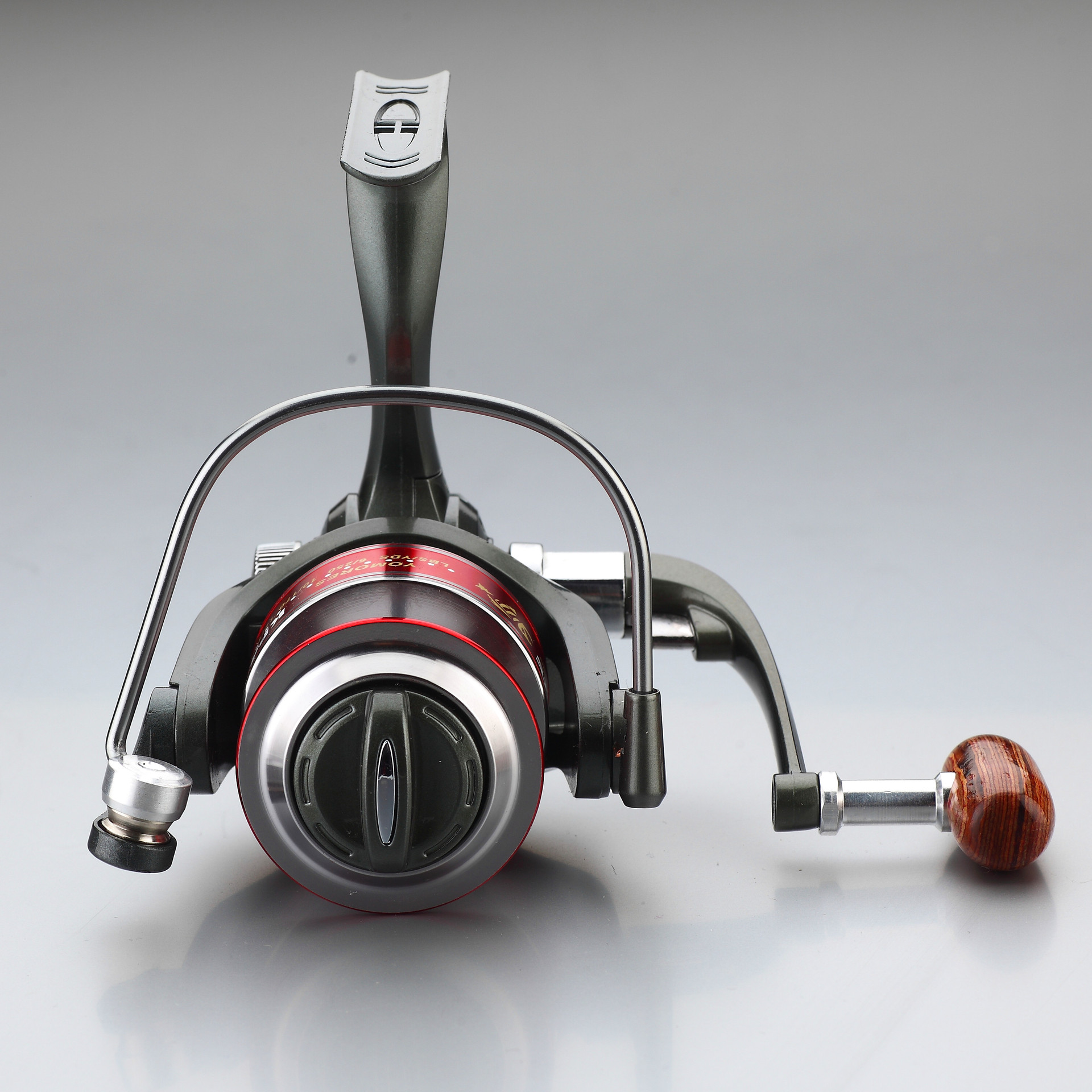 渔轮kf全金属摇臂 金属线杯无间隙12 1轴渔轮 渔线轮