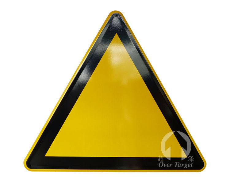 超泽标牌加工厂家反光三角铝板警示牌成品半成品大量批发路牌