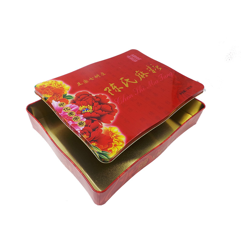 东莞铁盒厂家定制喜糖包装铁盒 异形彩印马口铁包装盒