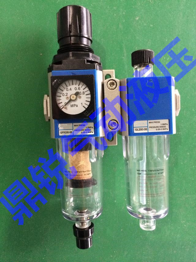 亚德客三联件gfc20008airtac水分离器油水分离器gc20008
