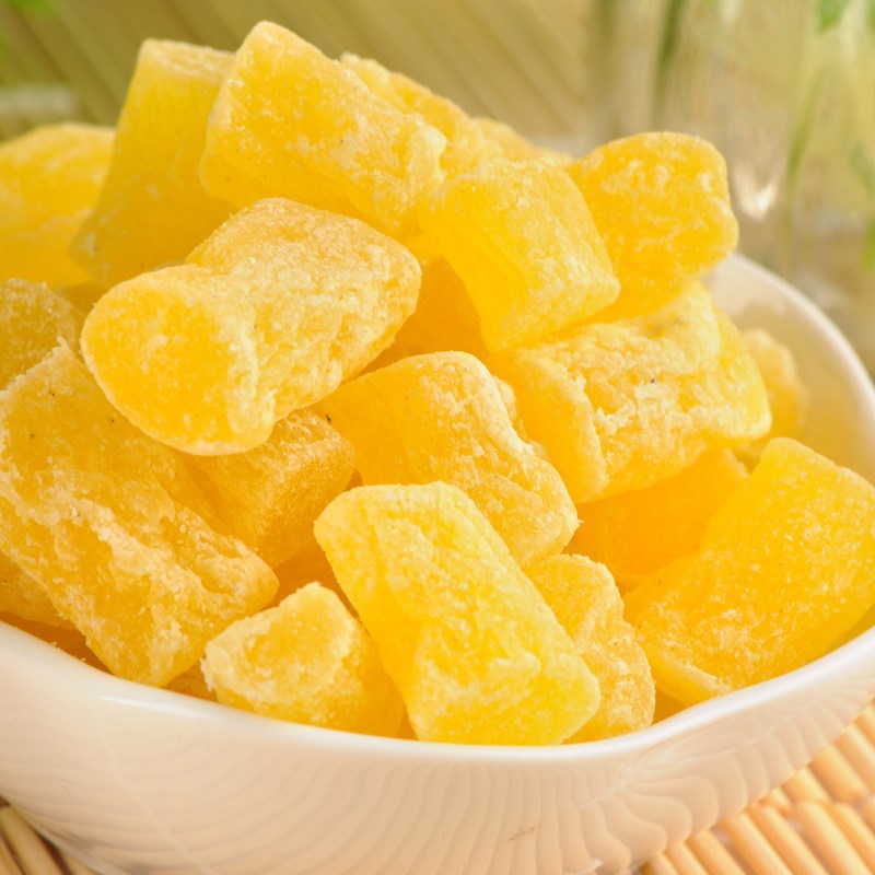 批发散装菠萝粒菠萝干配合兔粮龙猫豚鼠仓鼠粮食凤梨丁菠萝片