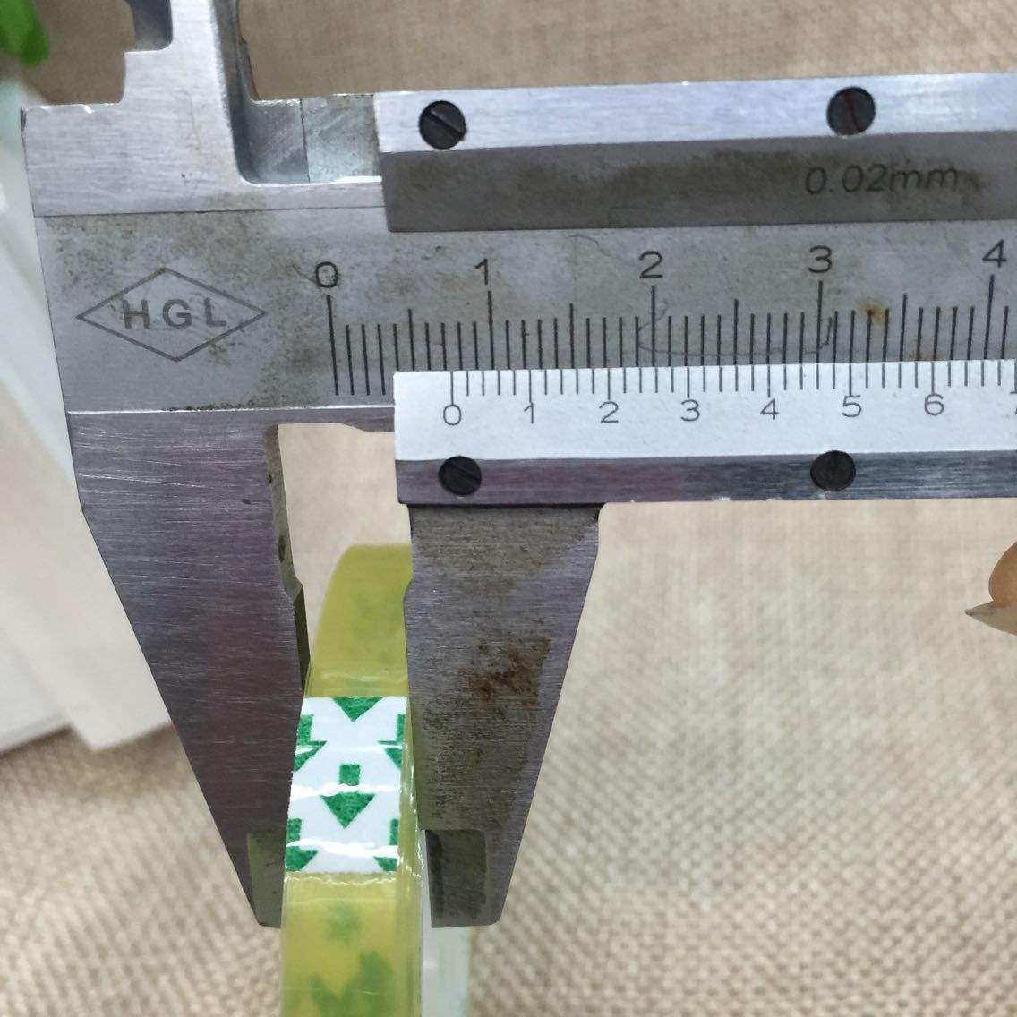 透明文具胶带0.8cm宽度小胶布现货小额批发办公包装必备