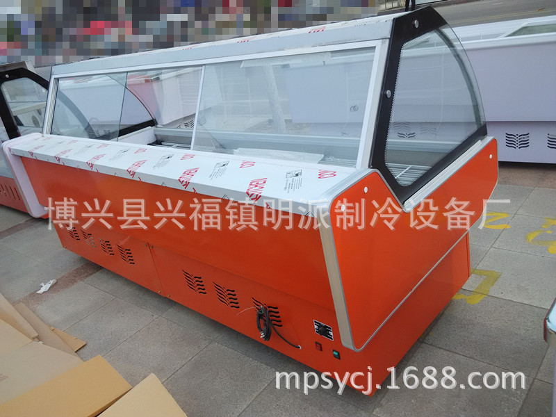 厂家卧式豪华直冷熟食柜卤菜鸭脖展示柜冷鲜冷藏保鲜柜