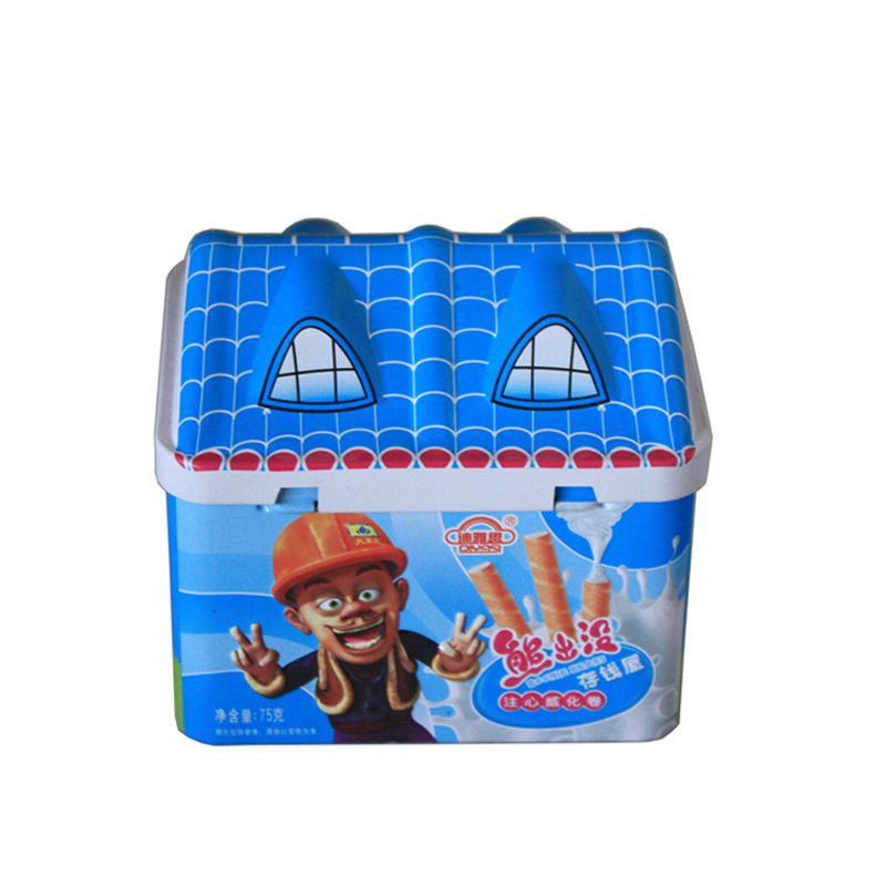 东莞品质饼干铁皮盒 厂家直销各类品牌铁盒 饼干铁盒定制生产