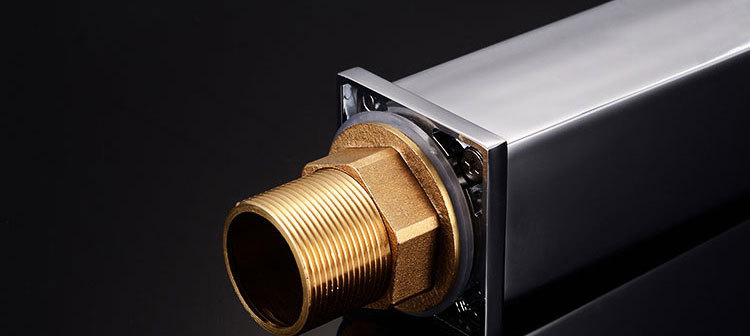 水暖卫浴面盆冷热水龙头洗手盆脸盆台盆四方瀑布水龙头外