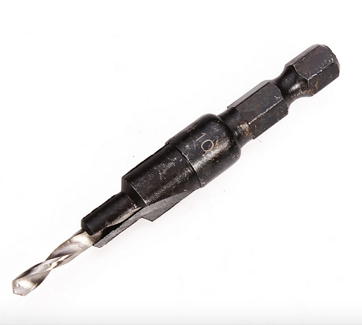 4pcs HSS Ti Countersink Drill Bit Set Wood Countersinks Screw Size 6