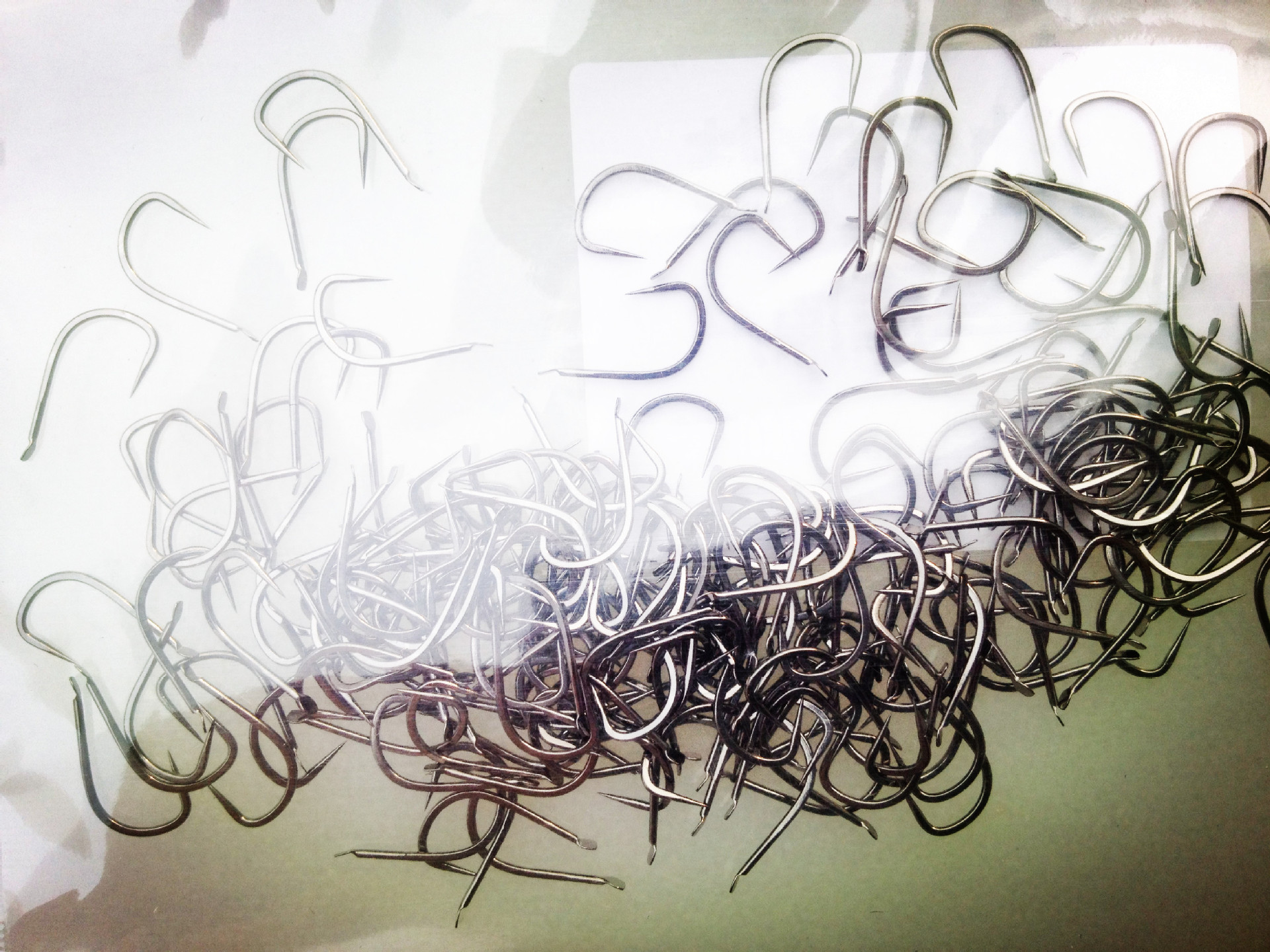 日本兵库原产鱼钩 新关东(黑无刺进口原装200个散装