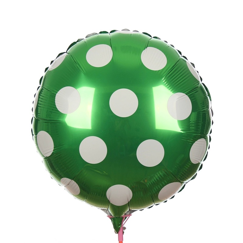 18寸单色圆形 绿色斑点.webp